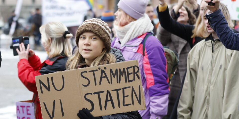 Greta Thunberg är en av över 600 unga som står bakom stämningsansökan mot staten för deras bristande klimatarbete.