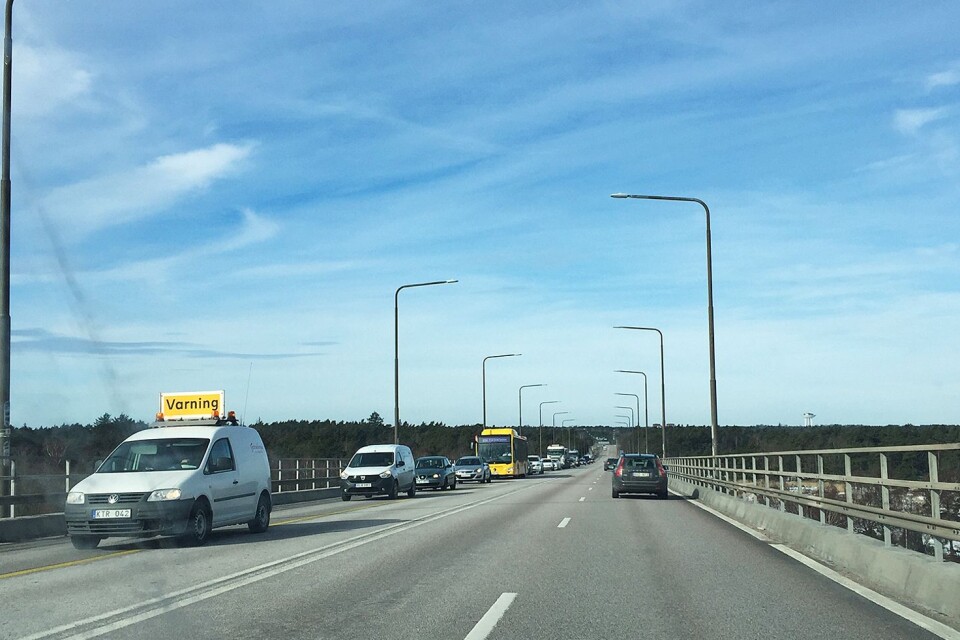Underhållsarbetet med Ölandsbron fortsätter under 2019.