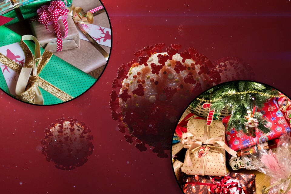 ”En tidig julklapp” i coronatider ska rädda det lokala näringslivet. Bild: Kollage