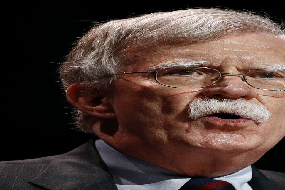 USA:s nationelle säkerhetsrådgivare John Bolton. Arkivbild