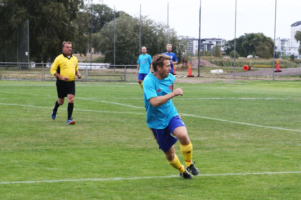 Förre Kalmar FF-spelaren Lucas Nilsson vann skytteligan förra året och var het i år igen.