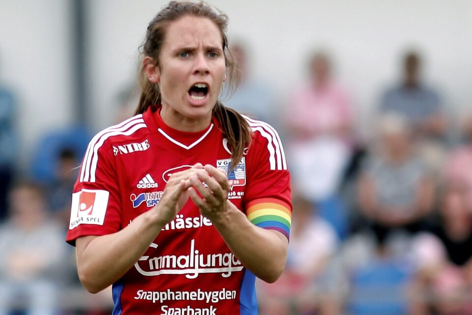 FOTO: STEFAN SANDSTRÖM. Vittsjö GIK mot FC Rosengård. Johanna Andersson.