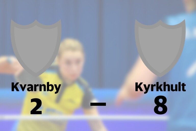 Stark seger för Kyrkhult i toppmatchen mot Kvarnby