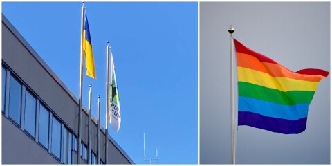 Därför hissar kommunen inte regnbågsflaggan under Pride