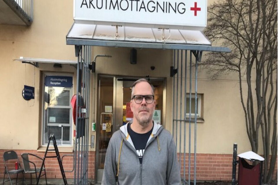 Kent Sandström, biträdande avdelningschef på akutmottagningen på Norrlands universitetssjukhus i Umeå.