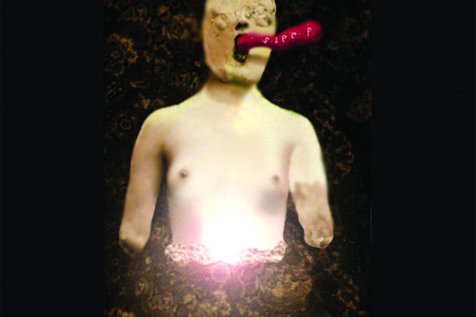 I "Distorted nudes" har Lynch använt sig av gamla nakenbilder. Pressbild.