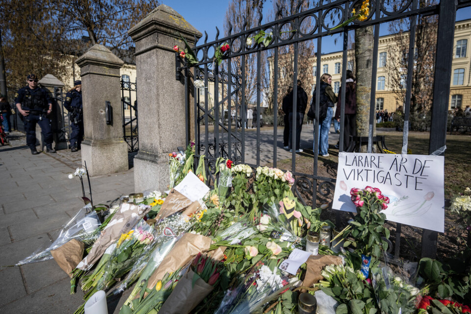 Den 21 mars dödades två lärare på Malmö Latinskola. En 18-årig man har dömts till livstids fängelse för mord. Arkivbild.