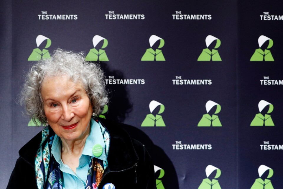 Författaren Margaret Atwood får Bookerpriset för andra gången.