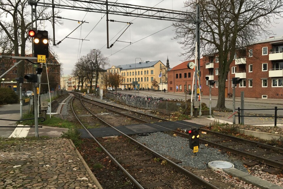Signalfel i Ystad leder till försenade tåg.