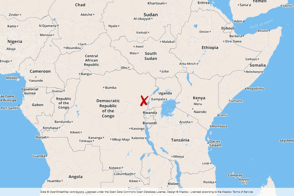 Attacken inträffade i byn Kokola i östra Kongo-Kinshasa.