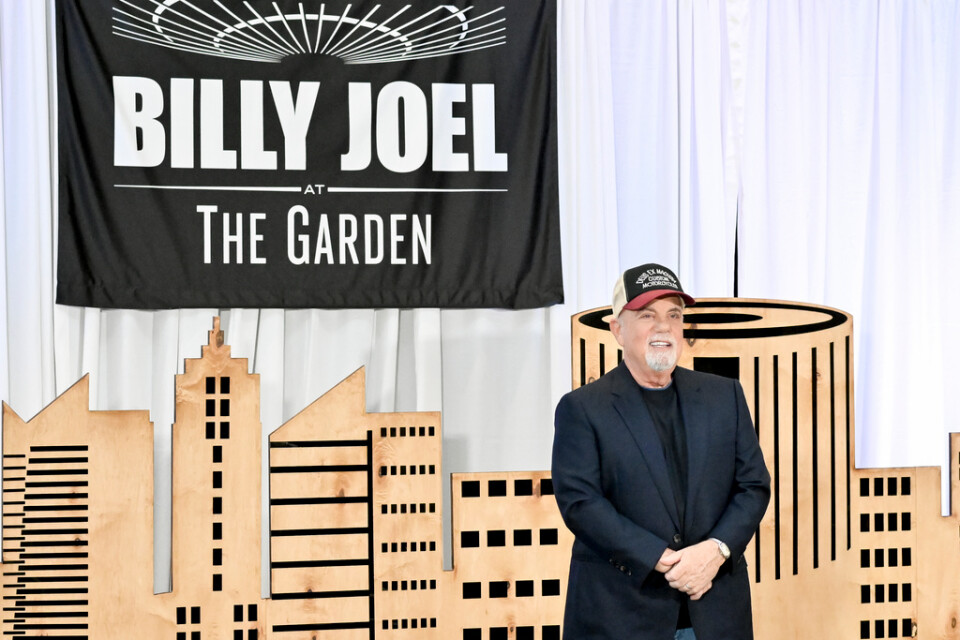 Billy Joel slutar uppträda på Madison Square Garden. Arkivbild.
