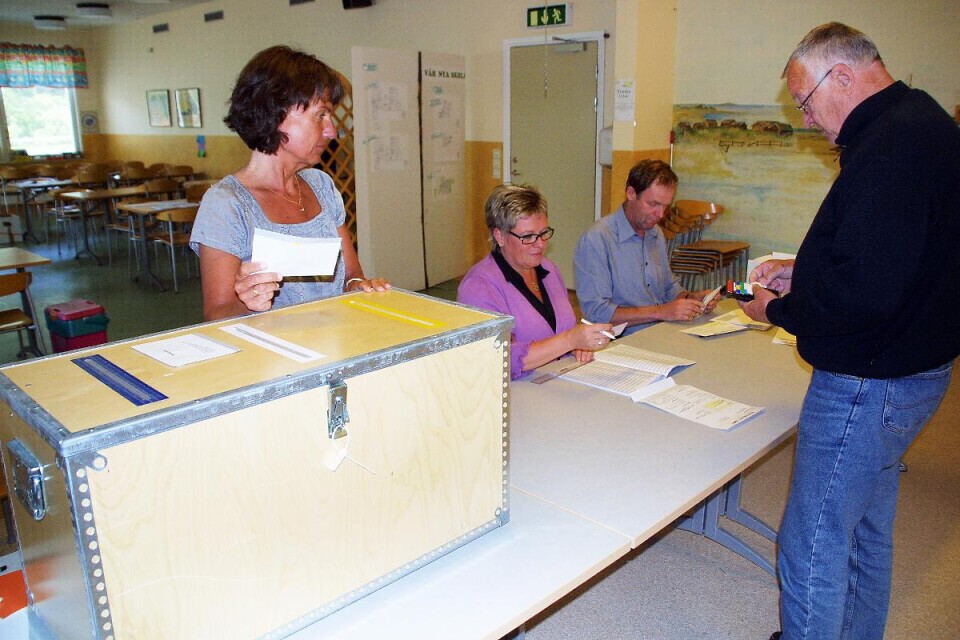 Folkomröstningen den 7 juni 2009, Öland sade nej till en kommun. Nu höjs återigen röster för sammanslagning av de två ölandskommunerna. Foto: Arkiv