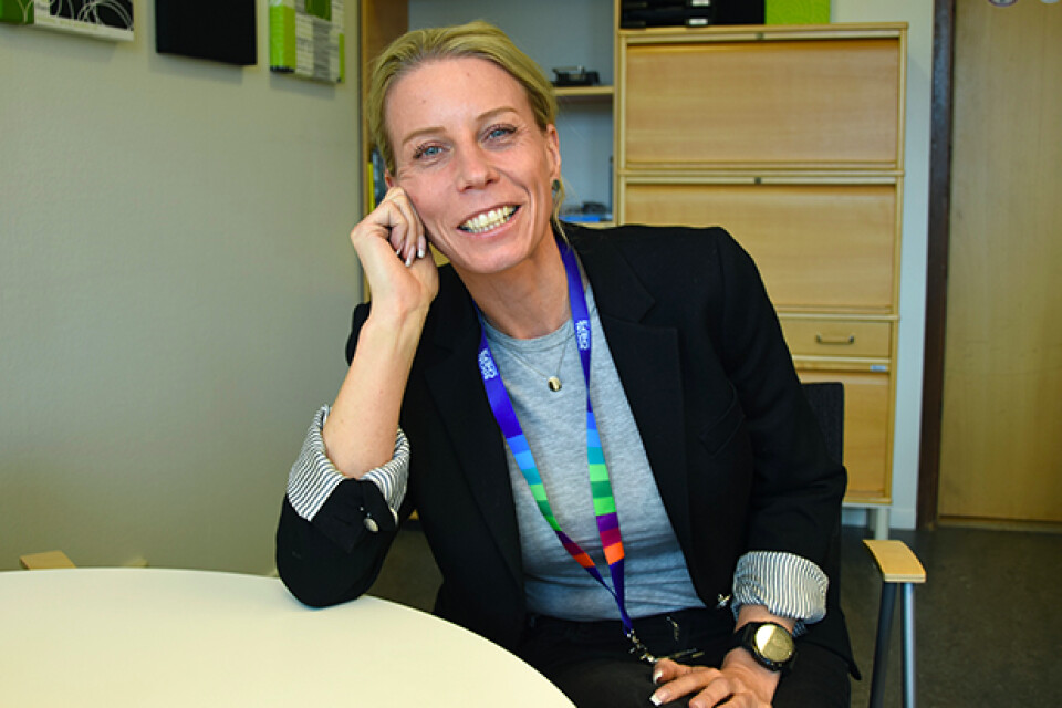 Sandra Säljö, socialchef i Herrljunga sedan oktober 2019.