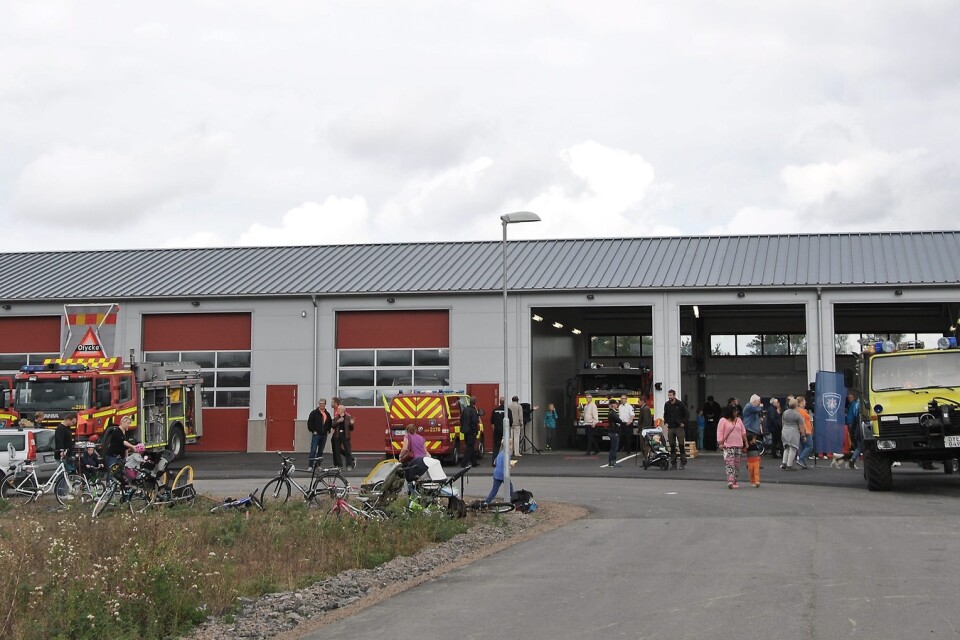 Genarps branstation (på bilden) invigdes för två år sedan och står som modell för en ny brandstation i Sösdala. 						                Arkivbild