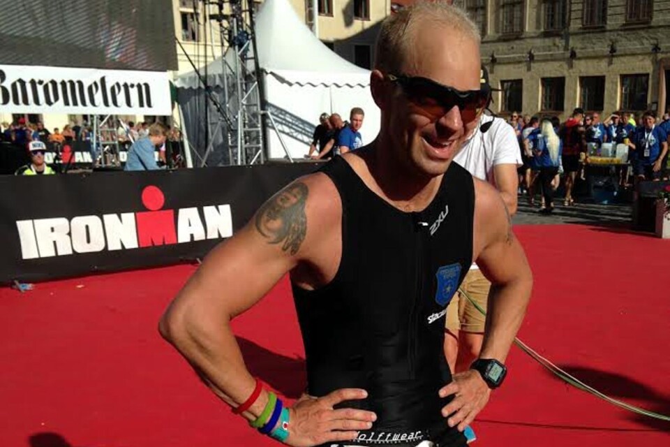 Lukas Svärd har tillhört eliten inom triathlon och har gjort Ironman i Kalmar flera gånger.