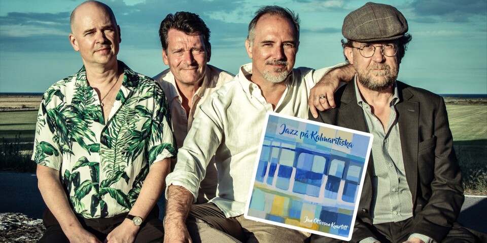 Kvartett släpper album med jazz på kalmaritiska