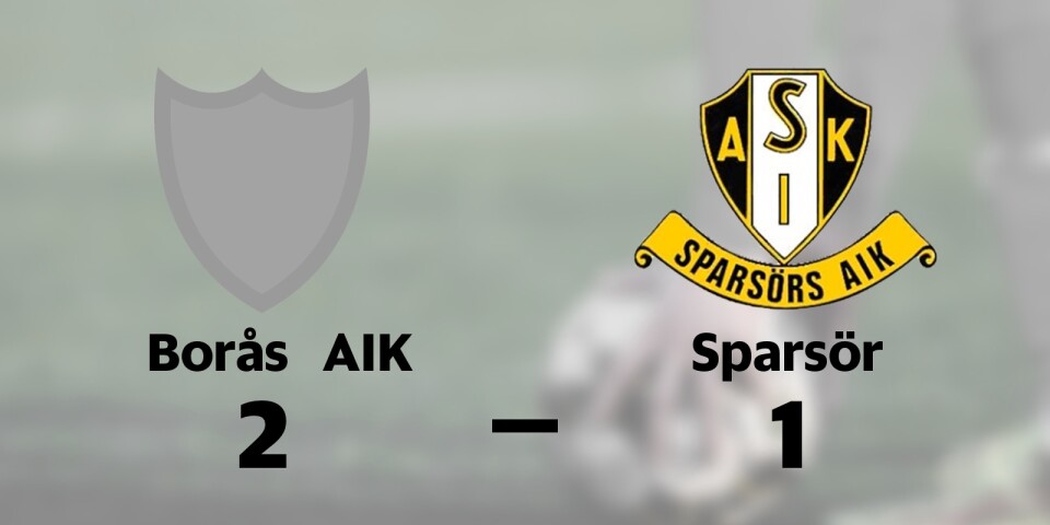 Borås AIK toppar tabellen efter seger