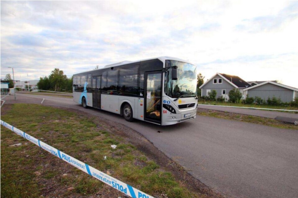 Den 20-årige mannen höggs ihjäl på en buss i centrala Kiruna den 15 juli i år.