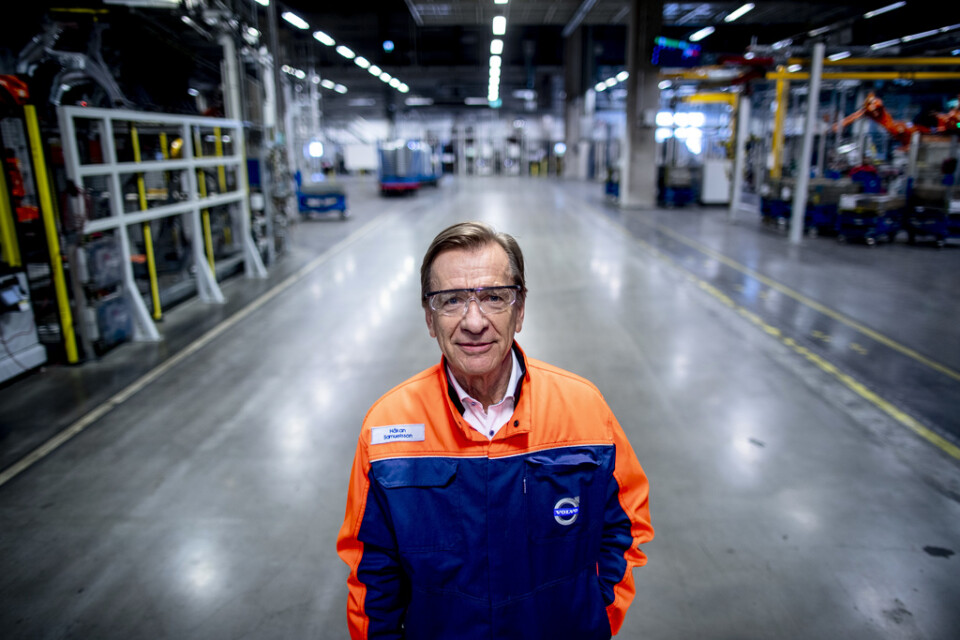Volvo Cars tar över sälj- och marknadsföring i Kina, som första utländska biltillverkare, meddelar vd Håkan Samuelsson. Arkivbild.