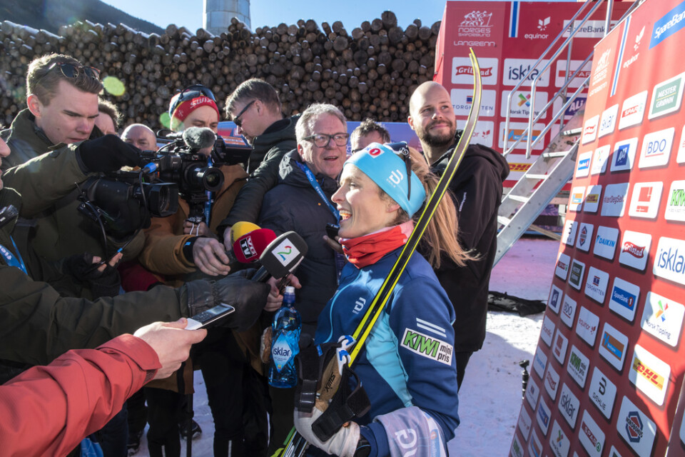 Therese Johaug i fokus inför Tour de Ski-avslutningen.