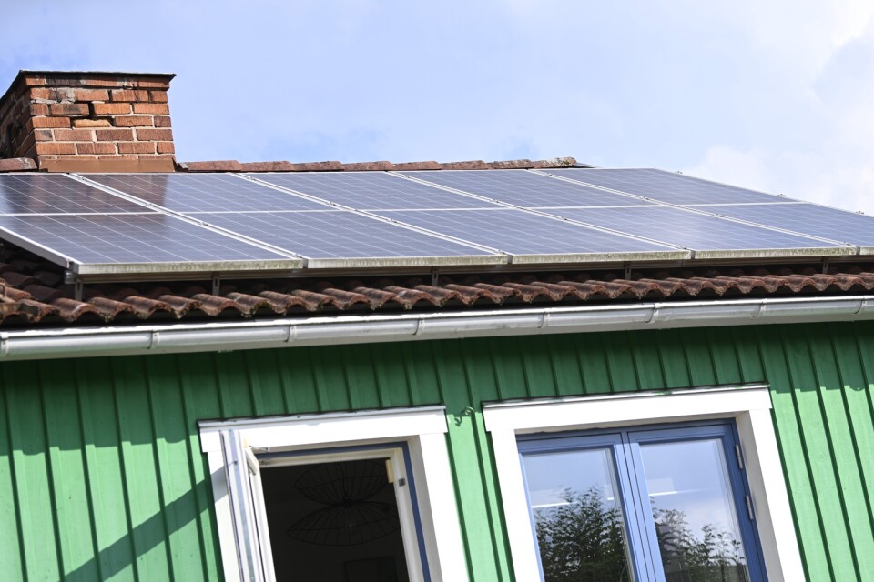 Husägare blev intresserade av solceller efter chockhöga priser på el.