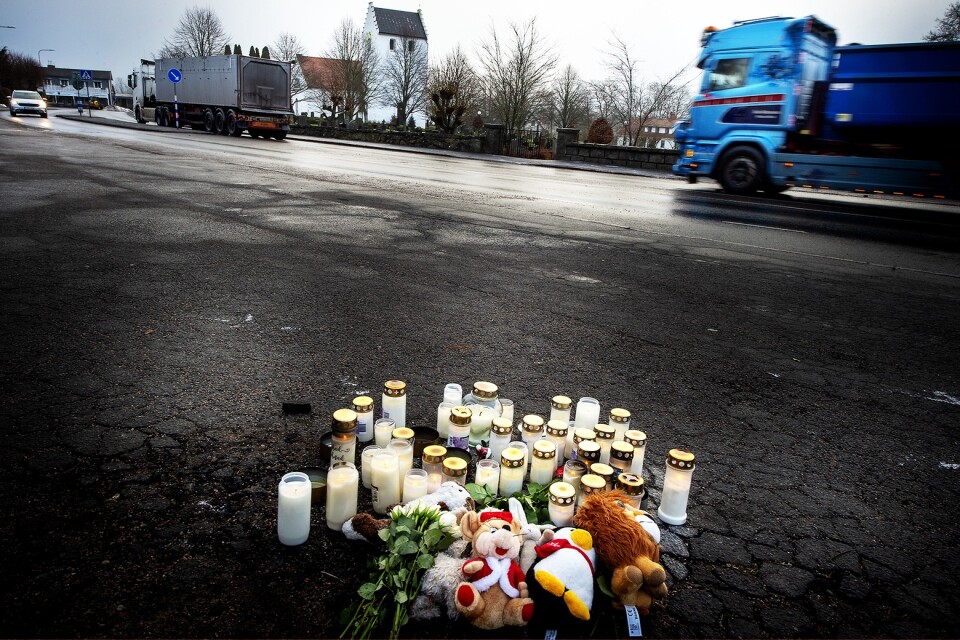 Torsdagen den 16 december omkom en sexåring i Hjärsås.