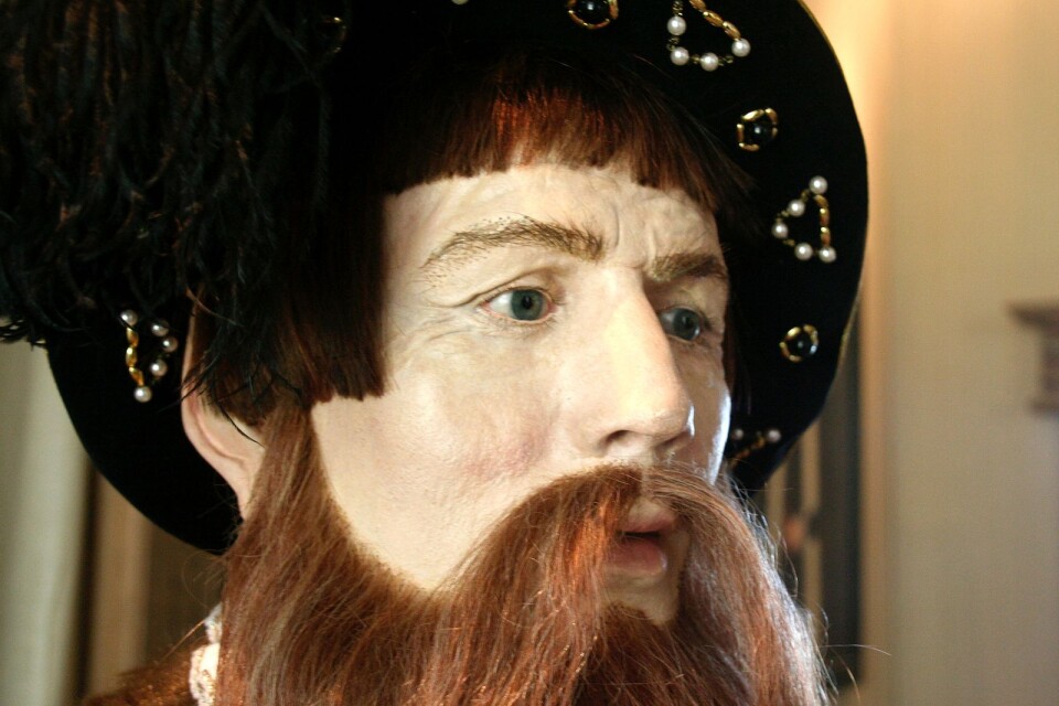 Gustav Vasa, docka på Torps Stenhus.