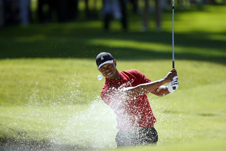 Får Tiger Woods och resten av golfstjärnorna spela utan publik framöver? Arkivbild.