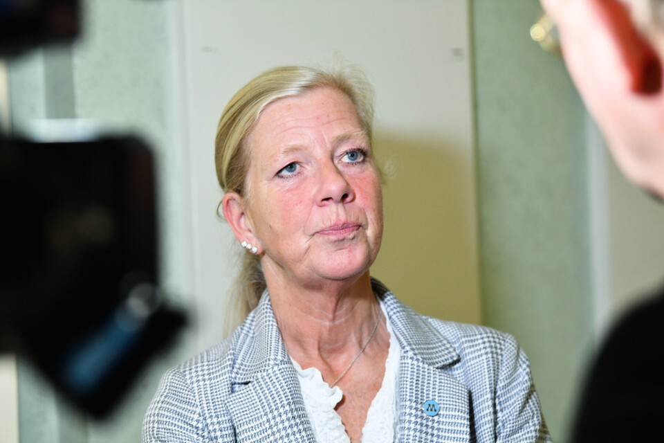 Kristina Axén Olin (M) är en tänkbar kandidat på högersidan. Arkivbild.
