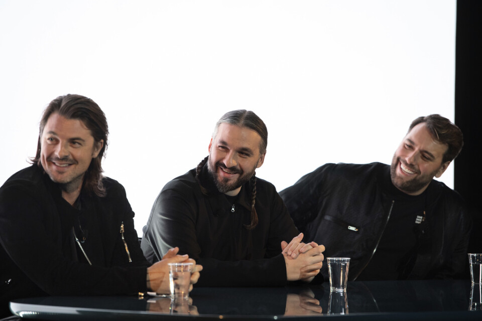 Swedish House Mafia, Axwell, Steve Angello och Sebastian Ingrosso, släpper nu albumet "Paradise again". Arkivbild.
