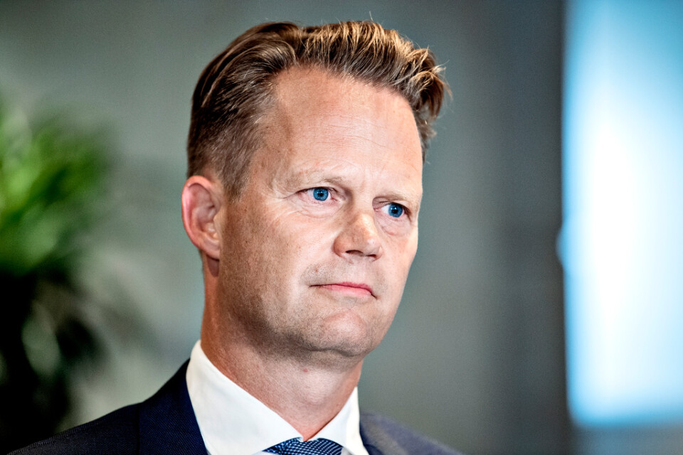 Danmarks utrikesminister Jeppe Kofod. Arkivbild.