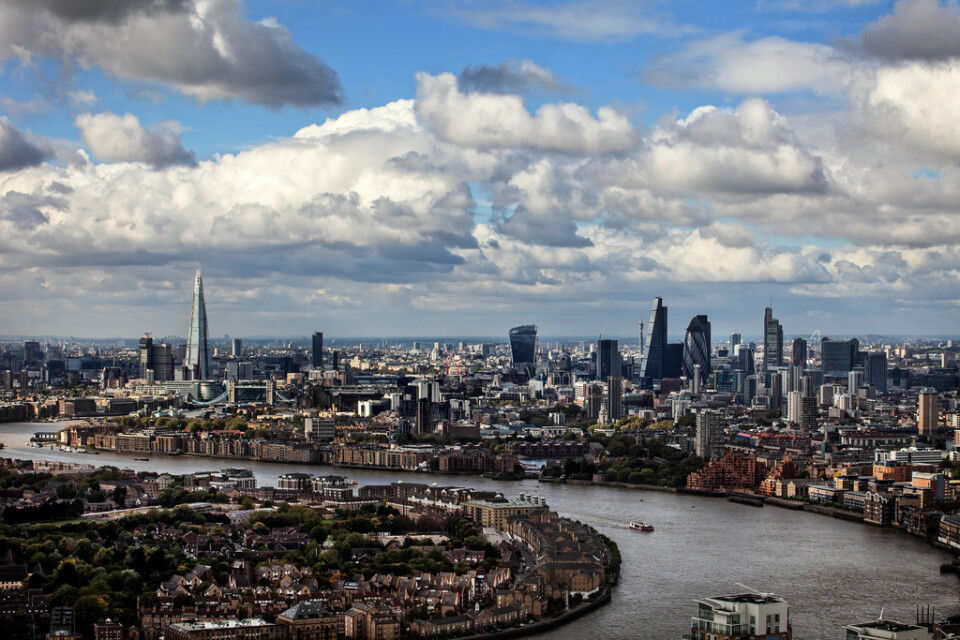 Bopriserna fortsätter upp i Storbritannien, vars huvudstad London redan är känd för sina höga boendekostnader. Arkivbild.
