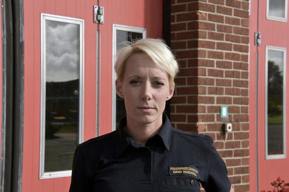 Emma Nordwall är räddningschef i Hässleholms kommun.