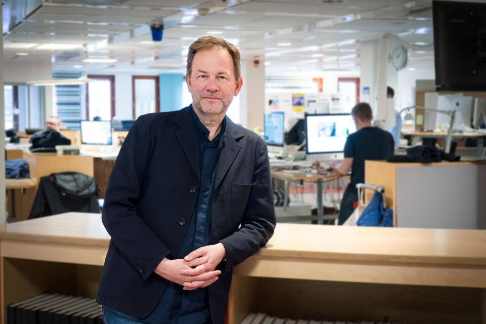 Borås Tidnings chefredaktör och ansvariga utgivare Stefan Eklund.
