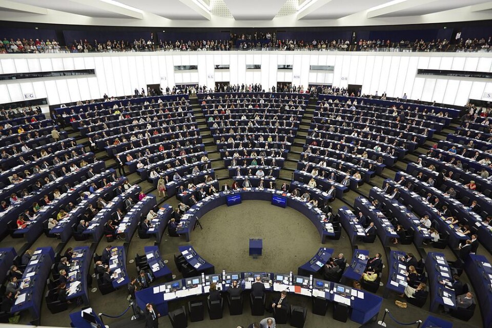 EU-parlamentet i Strasbourg. Arkivbild.