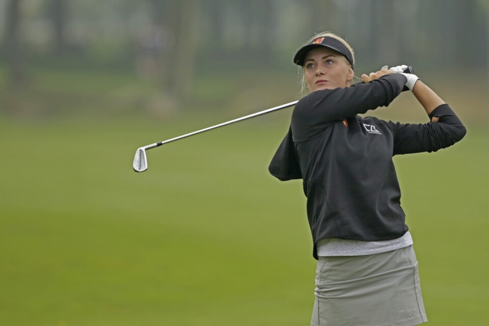 Julia Engström får spela PGA-mästerskapet i USA. Arkivbild.