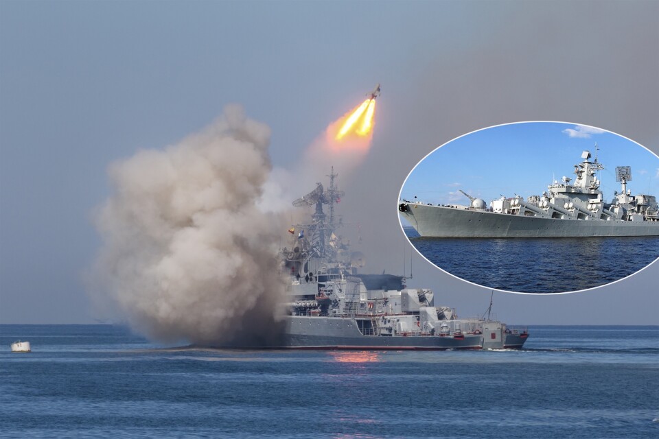 Bilderna är från andra tillfällen med ryska flottan.