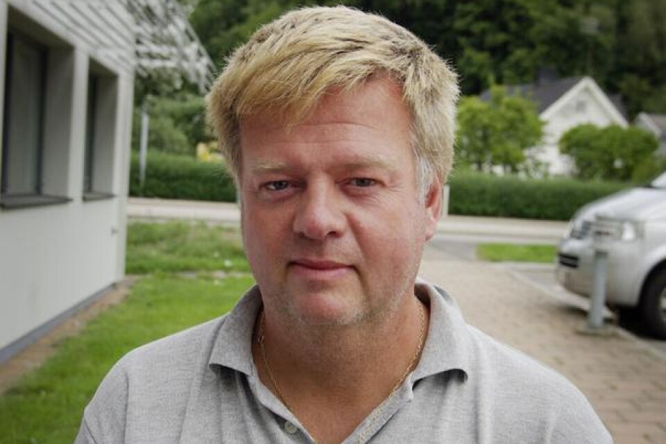 Jan-Åke Johannesson, från styrelsen i Älmhult.