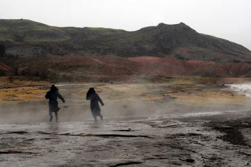 Turister på Island. Arkivbild.