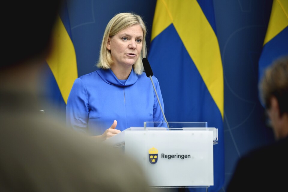 "Nio av tio av Sveriges pensionärer kommer få mer pengar i plånboken nästa år", säger finansminister Magdalena Andersson (S).
