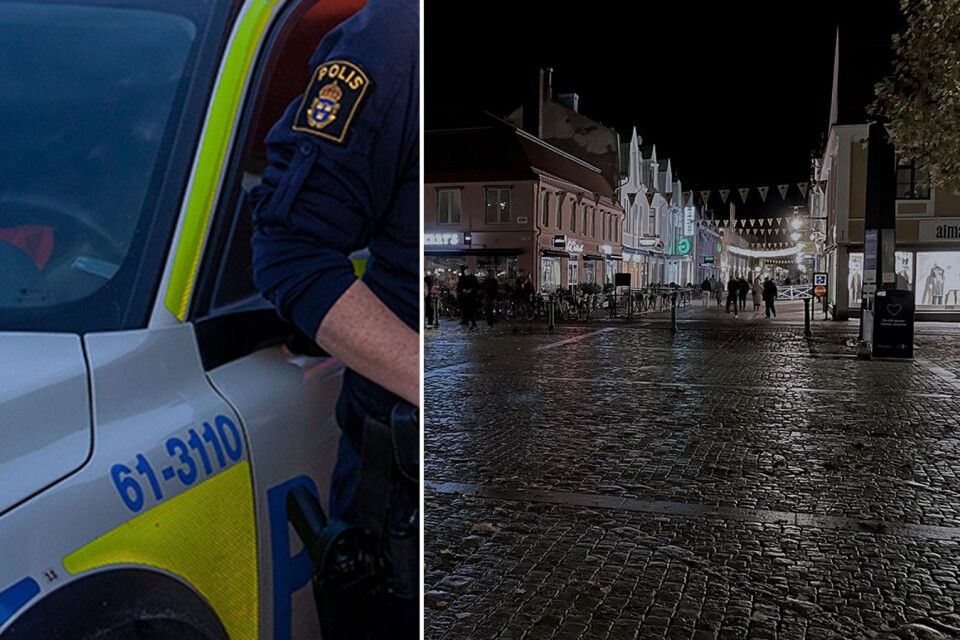 Montage, polis i Kalmar.