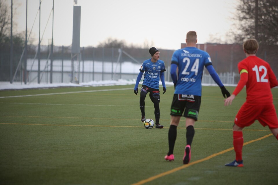 Zoran Jovanovic och hans lagkamrater i TFF står inför en tuff uppgift då IFK Norrköping väntar på fredag i en träningsmatch.