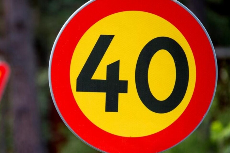 The speed limit has been reduced from 60 to 40 kilometres on parts of Slättängsvägen.