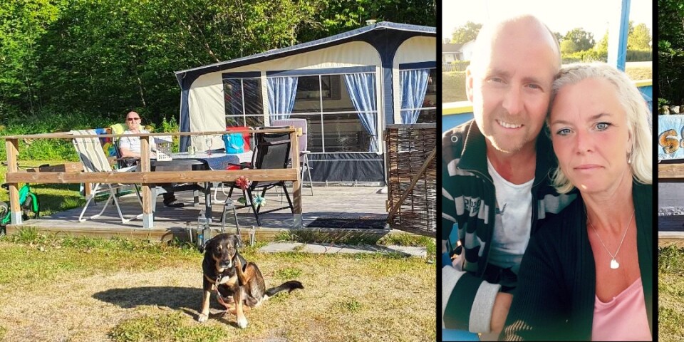 Petra Andersson och Thomas Söder från Surahammar stämdes av den öländska campingen för påstått avtalsbrott. Nu har campingen dragit tillbaka stämningen.