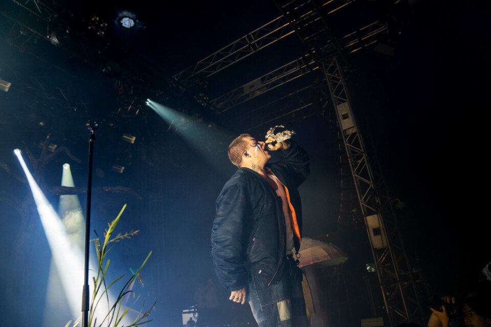 Yung Lean uppträdde under Way Out West i Göteborg i somras.
