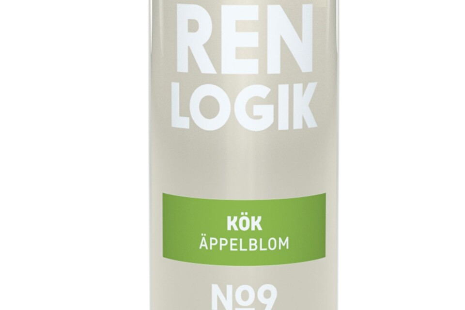 Allrengöring Äppelblom för köket, Ren Logik (vars hela sortiment säljs på Apoteket).