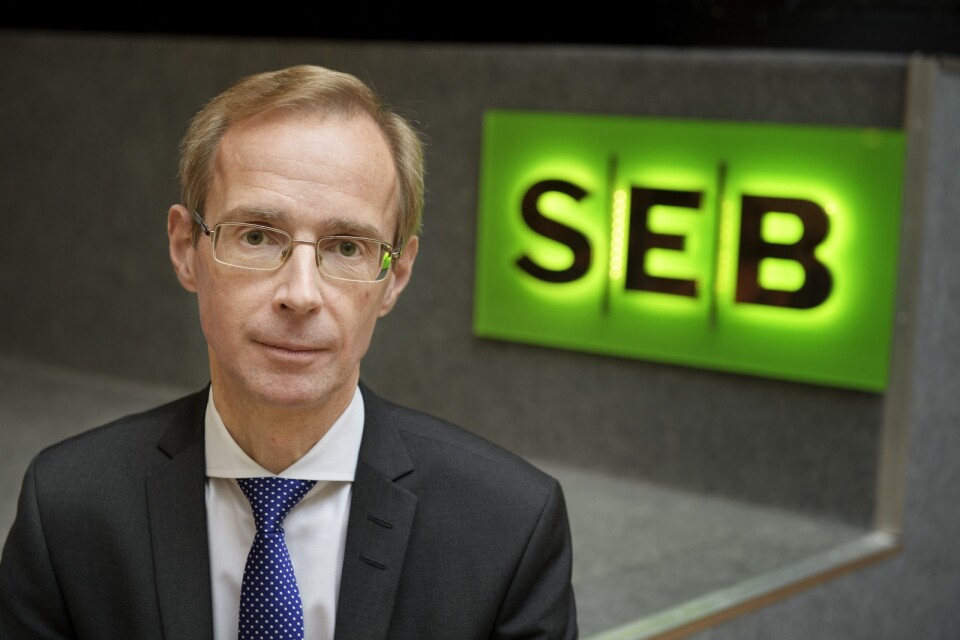 Robert Bergqvist, SEB:s chefekonom. Arkivbild