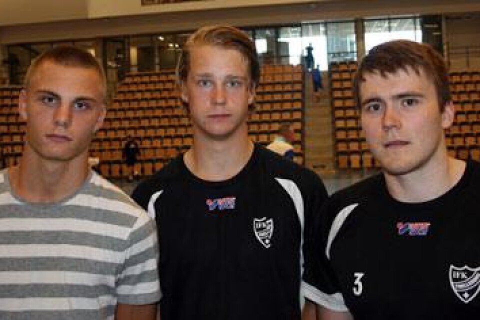 Michael Andersson, Jakob Anderberg och Daniel Bygdemark