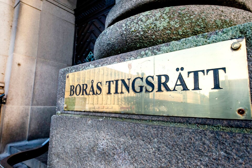 Rättegången kommer att hållas i Borås tingsrätt.