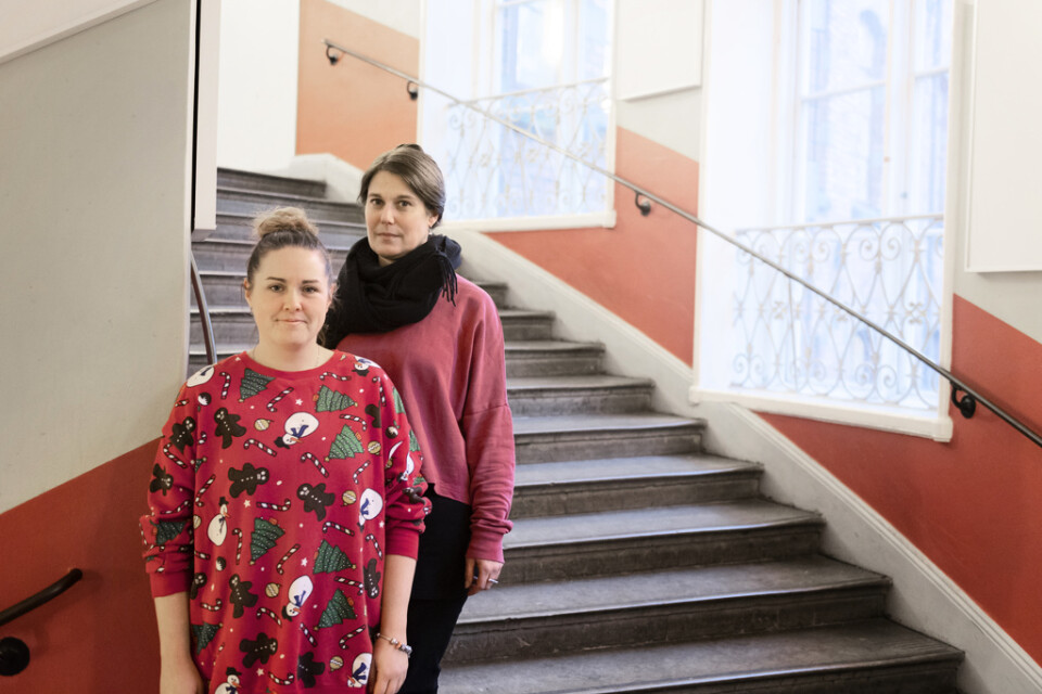 Sofia Lennman och Sara Törneman är lärare på Katarina Norra Skola och undervisar i bland annat historia.